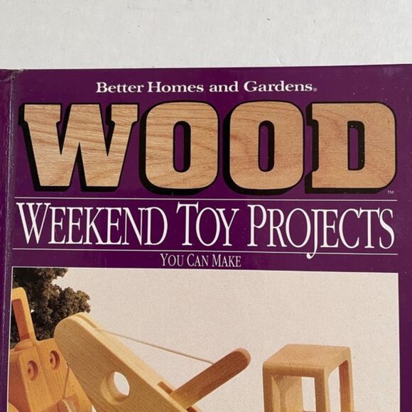 Better Homes and Gardens Wood Weekend Toy You Can Make Book 1993 Decor DIY - Picture 2 of 8